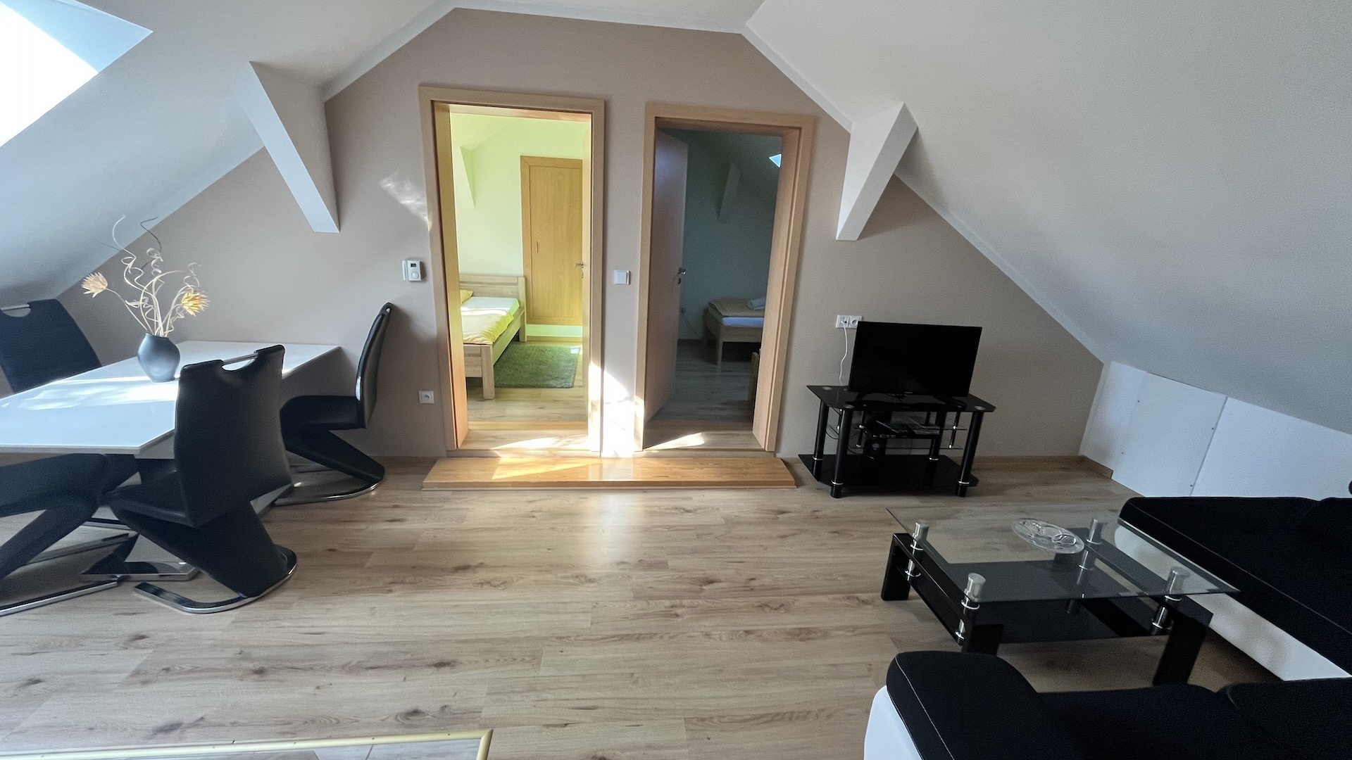 Obývací pokoj Apartmá Deluxe — posezení